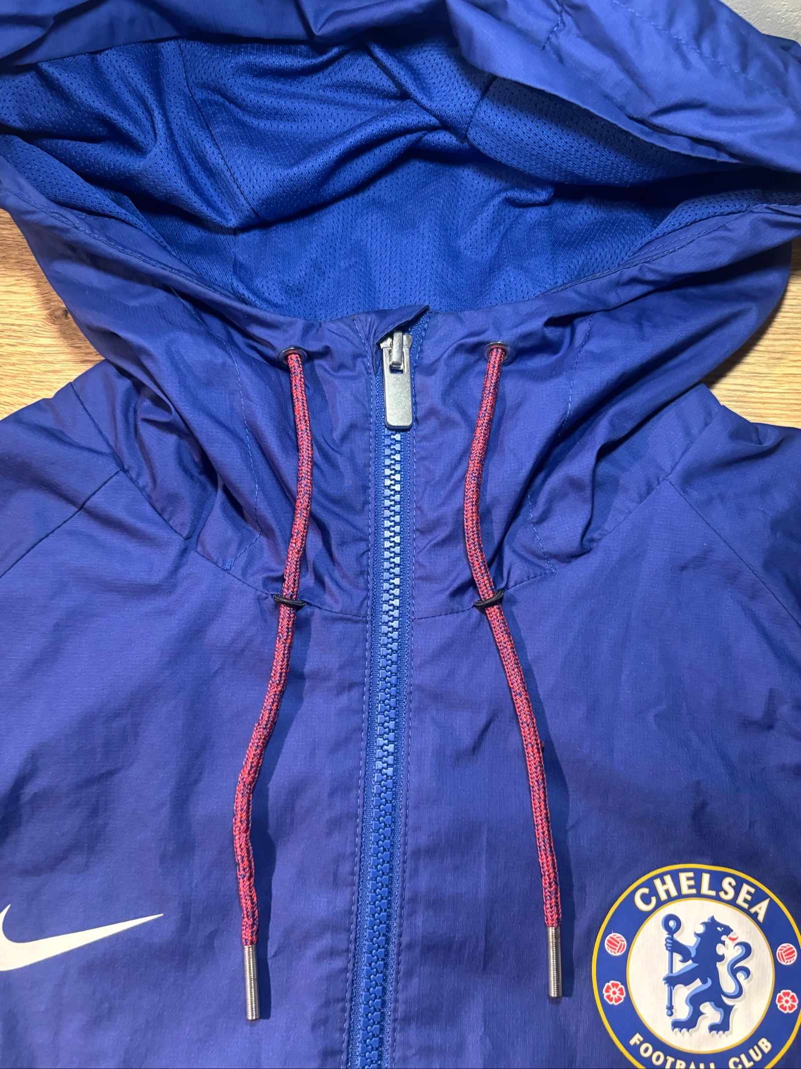 Nike Chelsea FC 2018/19 Authentieke Windrunner Jas Blauw S – photo 4